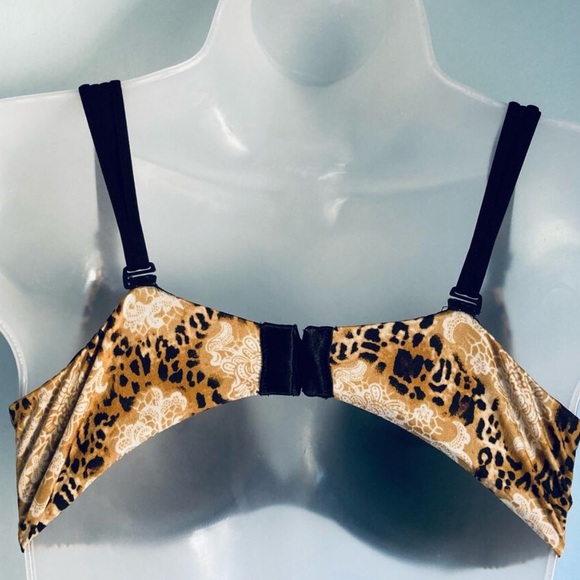 Victoria's Secret Very Sexy Push Up Bra 36C Animal Print - Picture 3 of 7